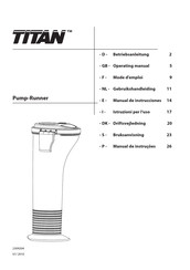 Titan Pump-Runner 750e Manual De Instrucciones