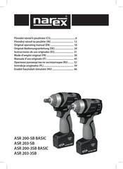 Narex ASR 203-SB Instrucciones De Uso Originales