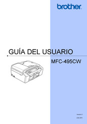 Brother MFC-495CW Guia Del Usuario