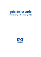 HP color inkjet cp1160 Guia Del Usuario