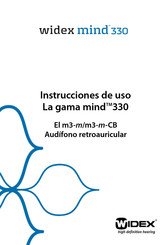 Widex m3-m Instrucciones De Uso