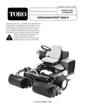 Toro 04375-50001 Manual Del Operador