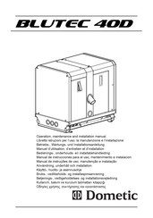 Dometic BLUTEC 40D Manual De Instrucciones Para El Uso, Mantenimiento E Instalación