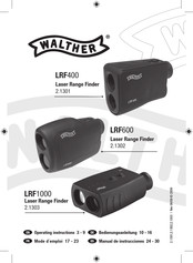 Walther LRF400 Manual De Instrucciones