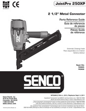 Senco JoistPro 250XP Guía De Referencia De Piezas