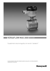 Honeywell VERSAFLOW MAG 2000 Inicio Rápido