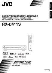 JVC RX-D411S Manual De Instrucciones