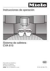 Miele CVA 615 Instrucciones De Operación