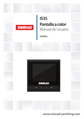 Simrad IS35 Manual De Usuario