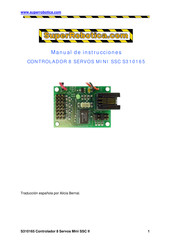 SuperRobotica Mini SSC II Manual De Instrucciones