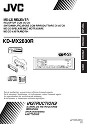JVC KD-MX2800R Manual De Instrucciones