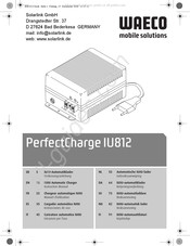 Waeco PerfectCharge IU812 Instrucciones De Uso