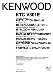 Kenwood KTC-V301E Manual De Instrucciones