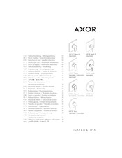 Axor Starck X 10645000 Modo De Empleo/Instrucciones De Montaje