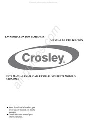 Crosley CRSX135LY Manual De Utilización