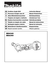 Makita BDA340 Manual De Instrucciones