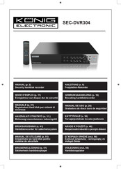 König Electronic SEC-DVR304 Manual De Uso