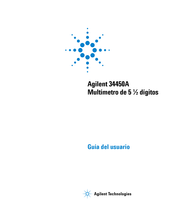 Agilent 34450A Guia Del Usuario