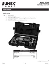 Sunex Tools 4940A Manual De Operation