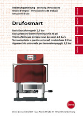 Dreve Drufosmart Instrucciones De Trabajo