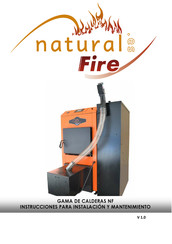 Natural Fire NF Serie Instrucciones Para Instalación Y Mantenimiento