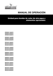 Daikin Altherma EBHQ016AA6W1 Manual De Operación