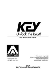 Master audio KEY15 Manual Usuario