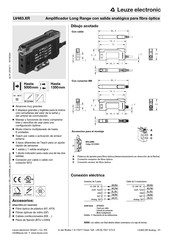Leuze electronic LV463.XR Serie Manual Del Usuario