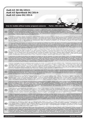 ECS Electronics VW-146-D1 Manual De Instrucciones