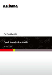 Edimax CV-7438nDM Manual De Usuario