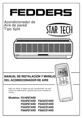 Fedders STAR TECH FS18FSTARD Manual De Instalación