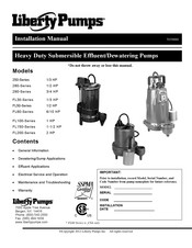 Liberty Pumps 280-Serie Manual De Instalación