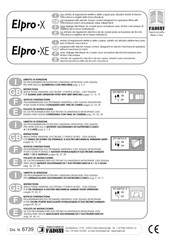 fadini Elpro-X Manual De Instrucciones