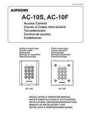 Aiphone AC-10S Manual De Instalacion Y Uso