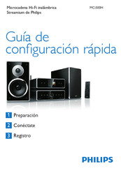 Philips MCi500H Guía De Configuración Rápida