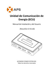 APS ECU-3 V3.10 Manual De Instalación Y Del Usuario