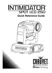 Chauvet Intimidator SPOT LED 250 Guía De Referencia Rápida