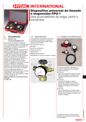 HYDAC International FPU-1 Manual Del Usaurio