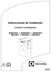 Electrolux WS5180H Instrucciones De Instalación