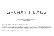 Samsung Galaxy Nexus Guia Del Usuario