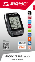 Sigma ROX GPS 11.0 Manual Del Usuario