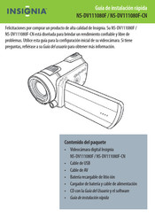 Insignia NS-DV111080F Guía De Instalación Rápida