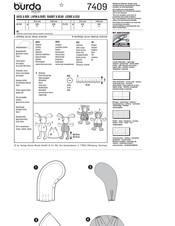 Burda Style 7409 Manual Del Usaurio