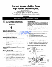 Dri-Eaz F354 El Manual Del Propietario