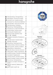 Hansgrohe Rainmaker 28412180 Modo De Empleo / Instrucciones De Montoje