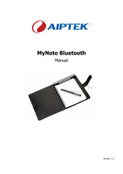 AIPTEK MyNote Bluetooth Manual De Instrucciones