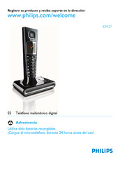 Philips ID9371B/62 Manual De Instrucciones