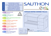 SAUTHON easy VINTAGE HETRE CENDRE YR101A Manual De Instrucciones