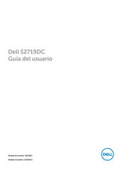 Dell S2719DC Guia Del Usuario