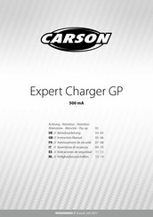 Carson Expert Charger GP Manual De Instrucciones